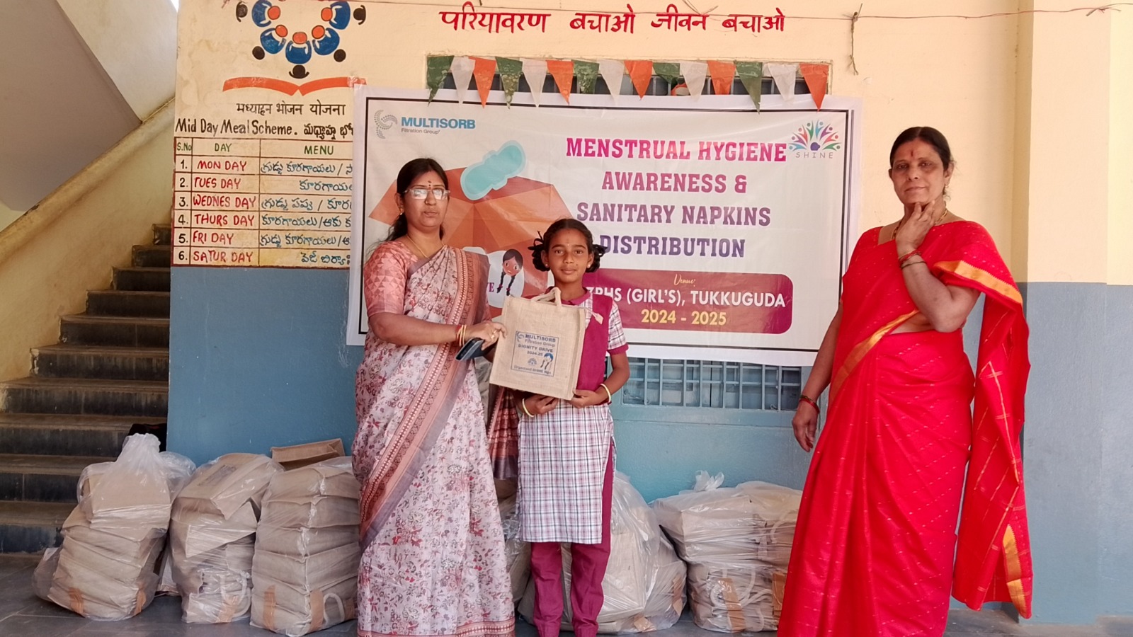 Distribution of Health Kits to the Needy